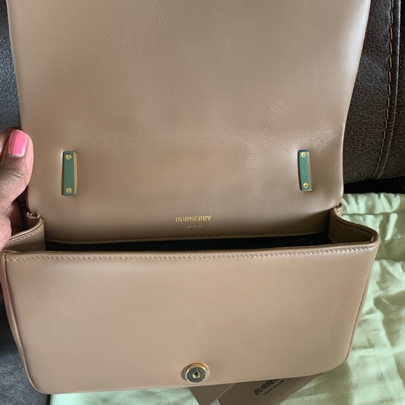 Burberry Small Lola TB Soft Crossbody Bag - Picture 13 of 16